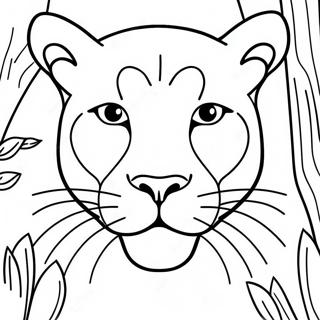 Πάνθηρας Coloring Pages