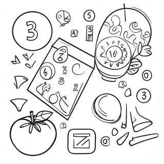 Μαθηματικά 3ης Τάξης Coloring Pages