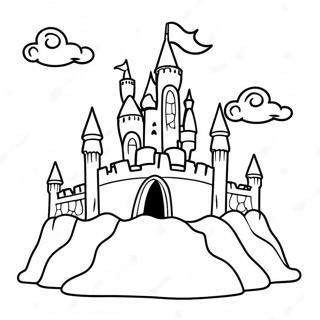Κάστρο Από Άμμο Coloring Pages