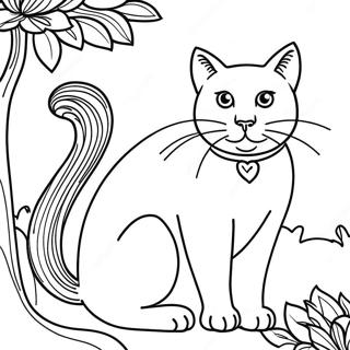 Selida Zographikes Me Maure Gata 99213-37874